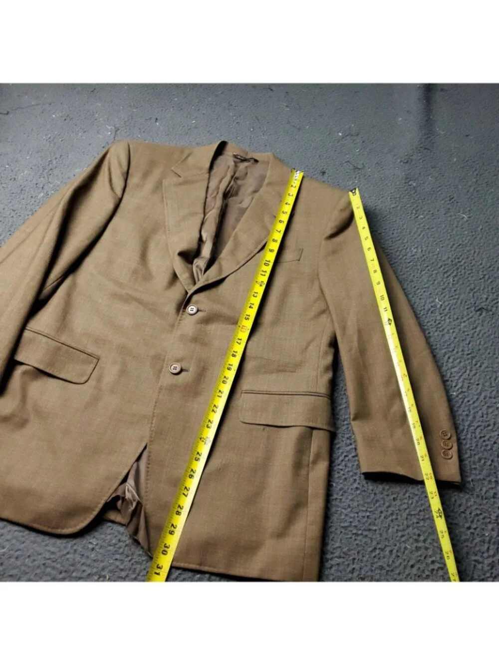 CANALI Proposta Wool Blazer Mens Size 50 Brown Lee Newman Suit Jacket Dress